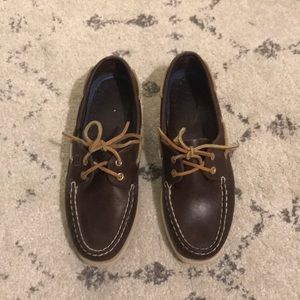 Sperry brown leather boat shoe women’s size 8.5